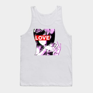 Aesthetic Japanese Girl 7 v3 Tank Top